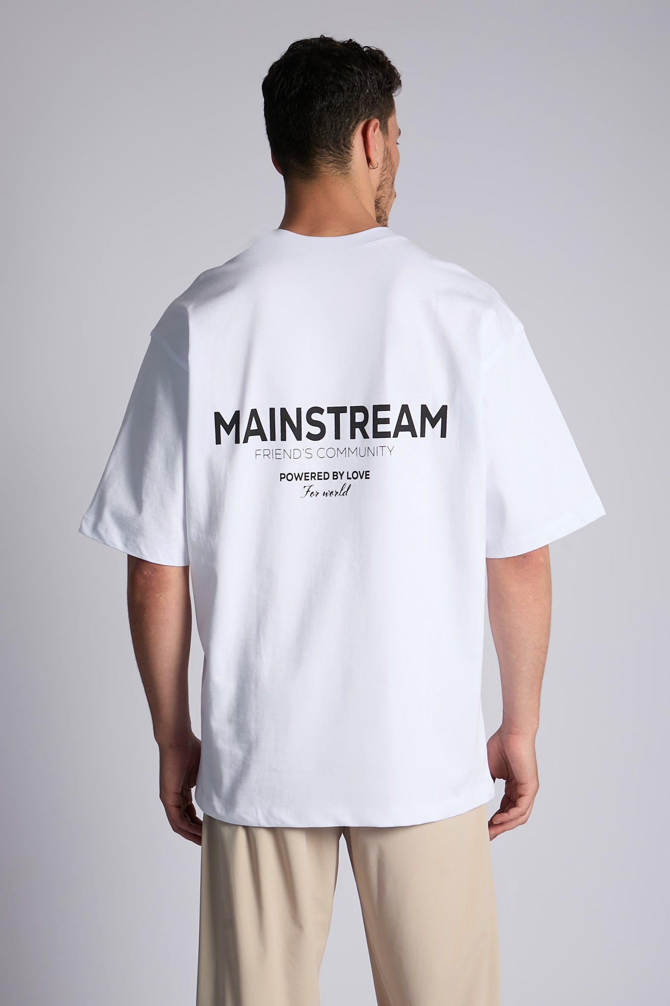 טי שירט אוברסייז ❘ Mainstream T-Shirt