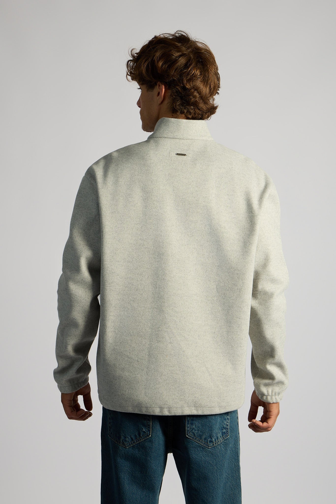 סוודר חצי רוכסן ❘ Half-Zip Sweater