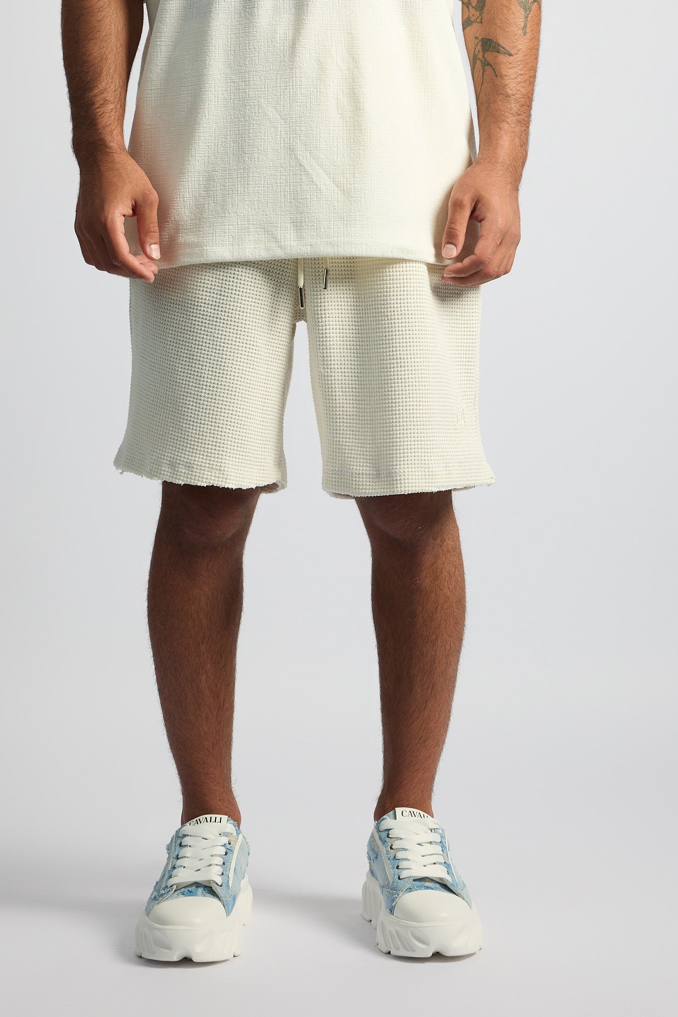 מכנסי וופל קצרים ❘ Waffle Shorts