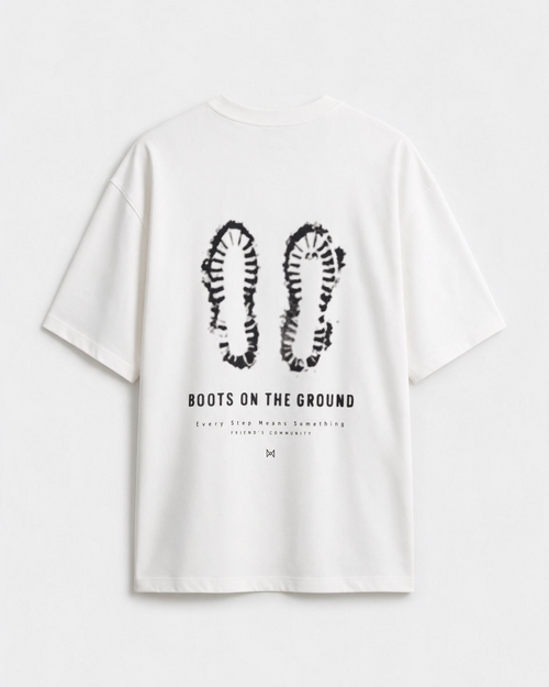 T-Shirt Boots Oversize ❘ טי שירט אוברסייז