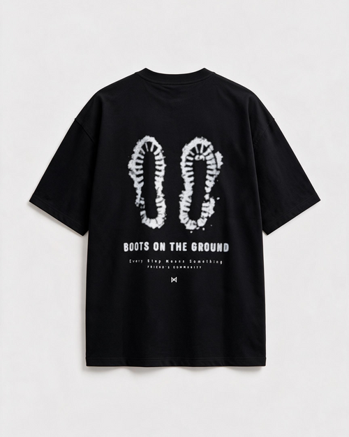 T-Shirt Boots Oversize ❘ טי שירט אוברסייז