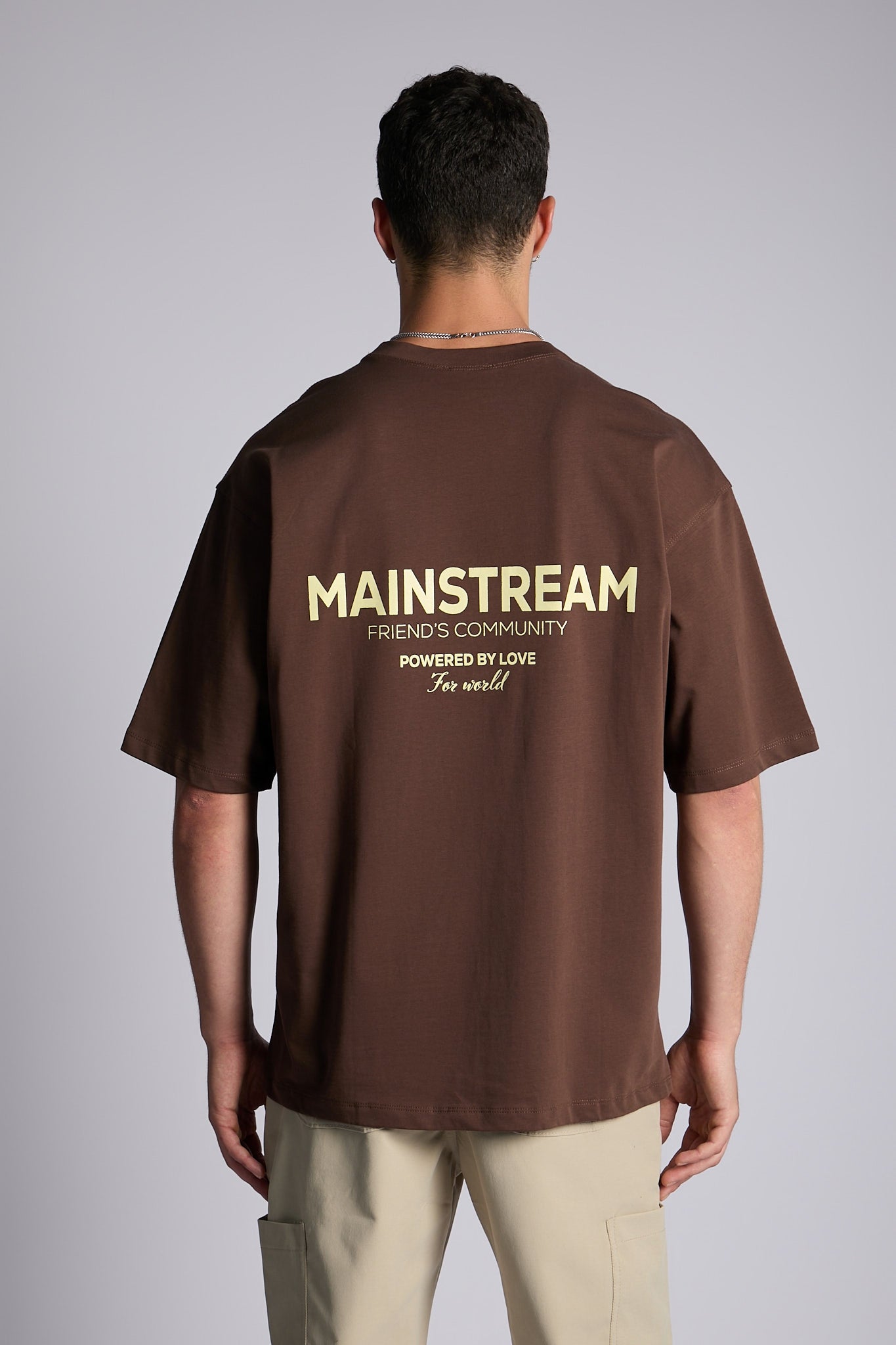 טי שירט אוברסייז ❘ Mainstream T-Shirt