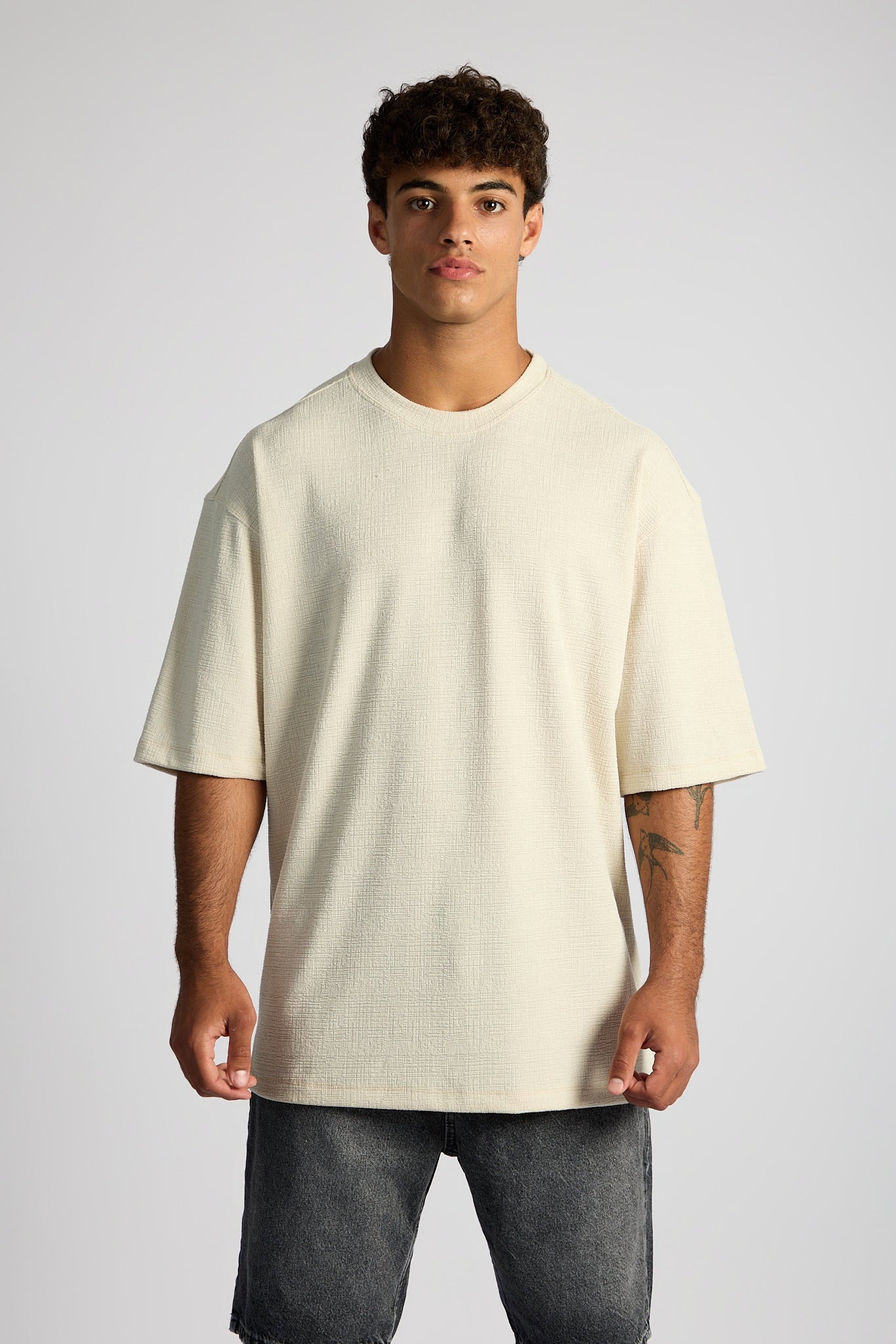 טי שירט אוברסייז ❘ Texture T-Shirt