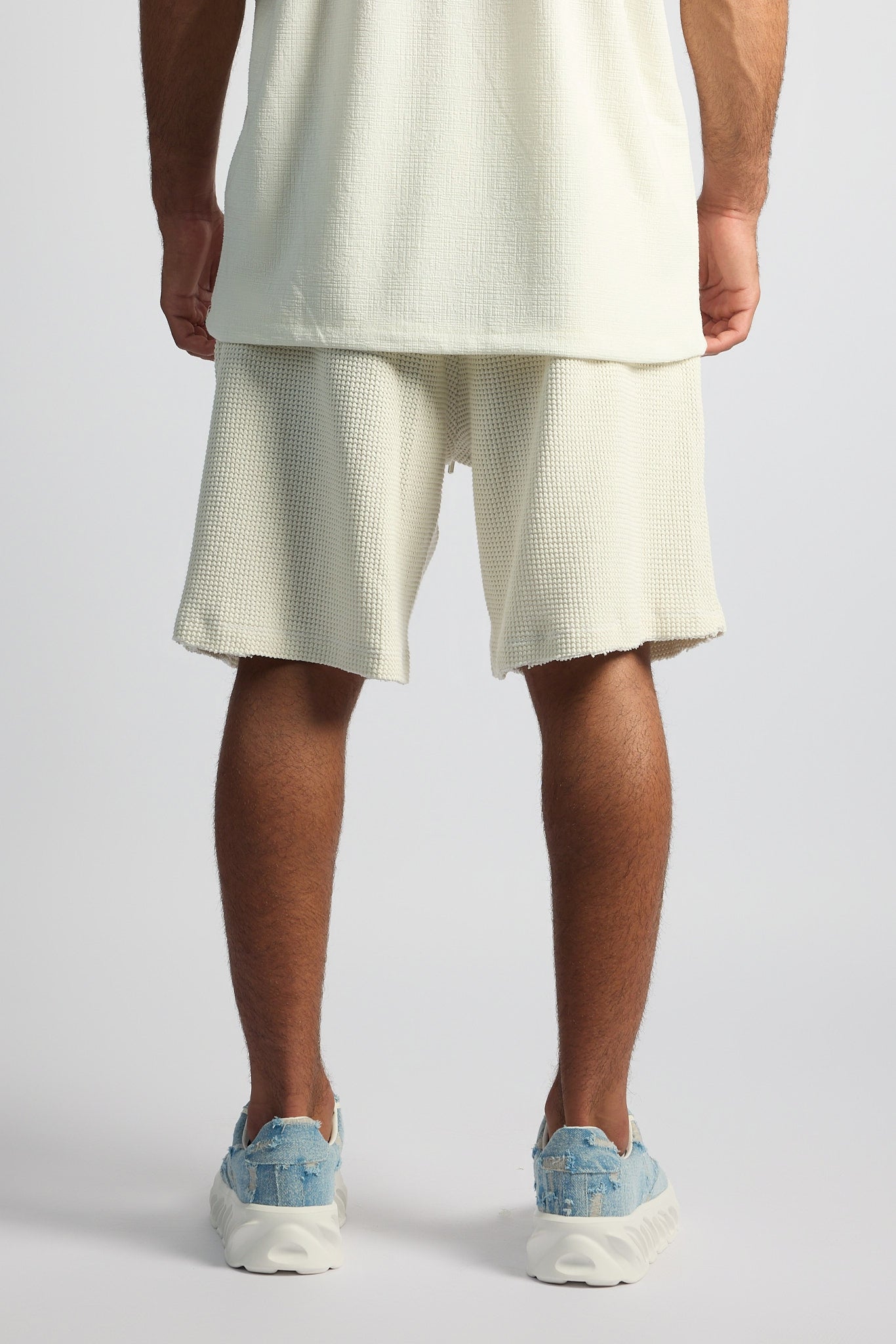 מכנסי וופל קצרים ❘ Waffle Shorts