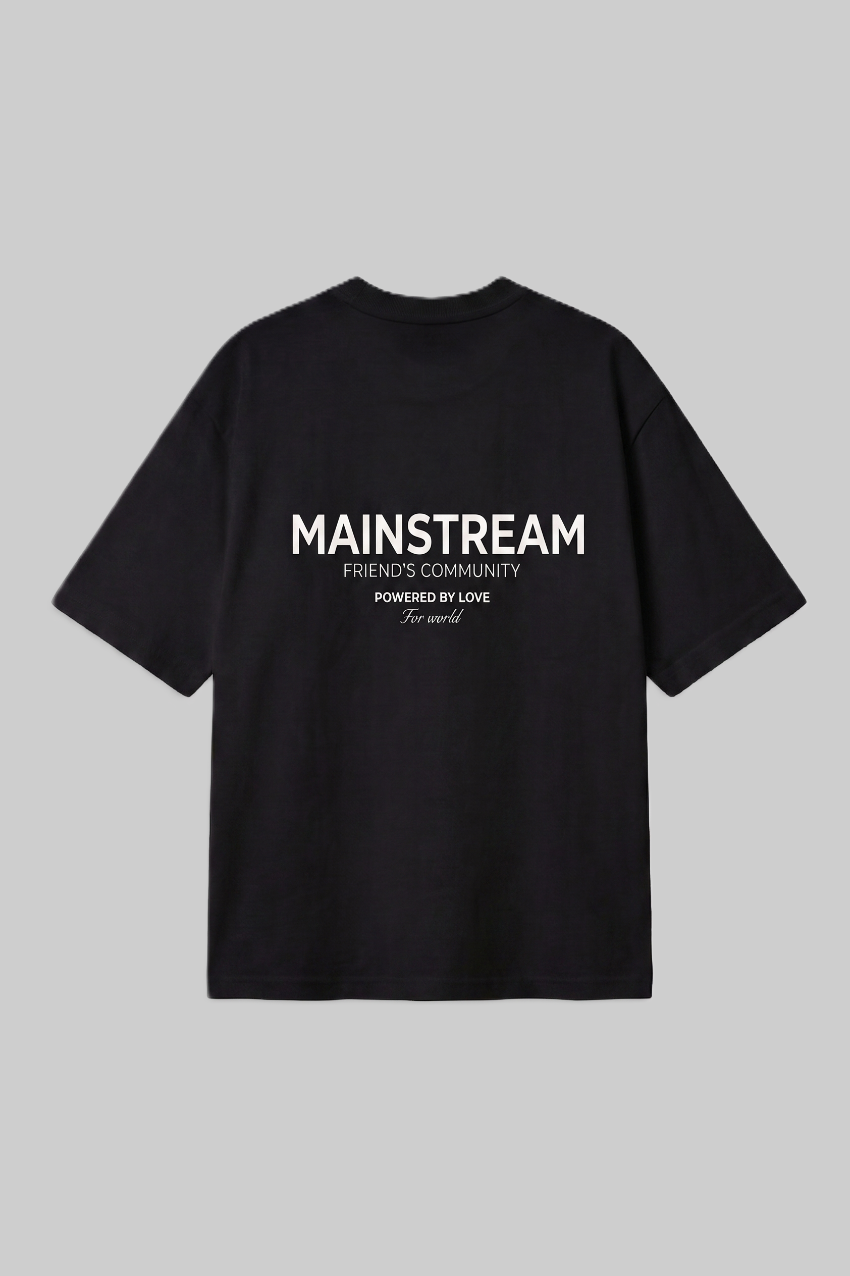טי שירט אוברסייז ❘ Mainstream T-Shirt