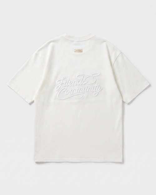 T-Shirt Emb Oversize ❘ טי שירט אוברסייז