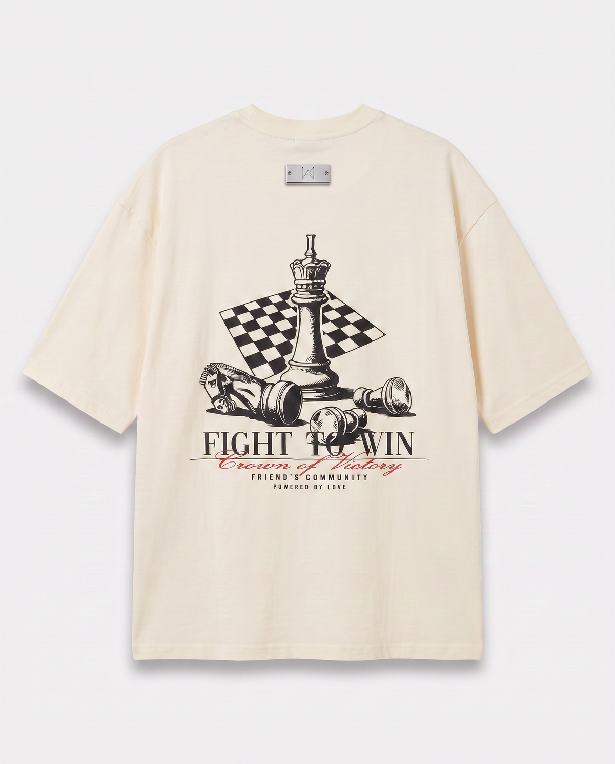 T-Shirt Chess Oversize ❘ טי שירט אוברסייז