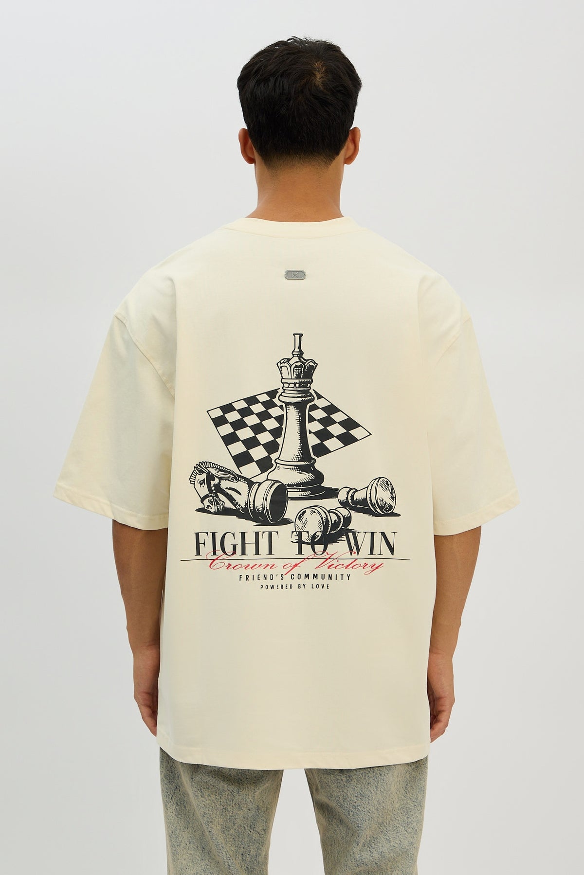 T-Shirt Chess Oversize ❘ טי שירט אוברסייז