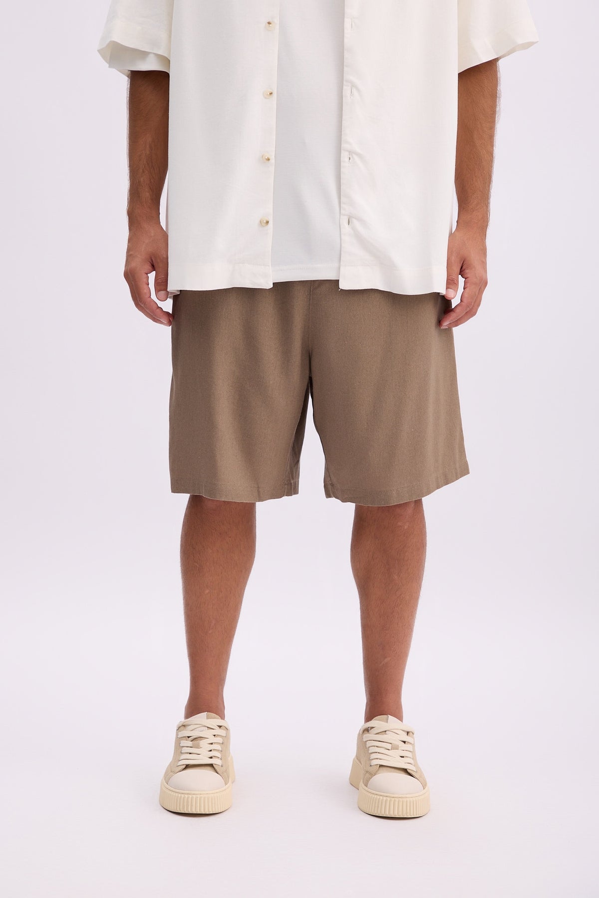 מכנסי פשתן קצרים ❘ Palma Shorts